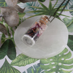 Love Affirmation Jar Necklace
