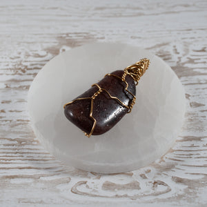 Wire Wrapped Semi Precious Stones