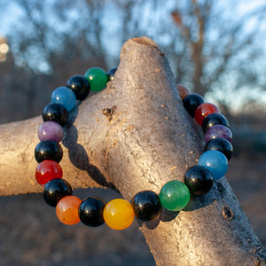 "Pride" Semi-Precious Crystal Bracelet